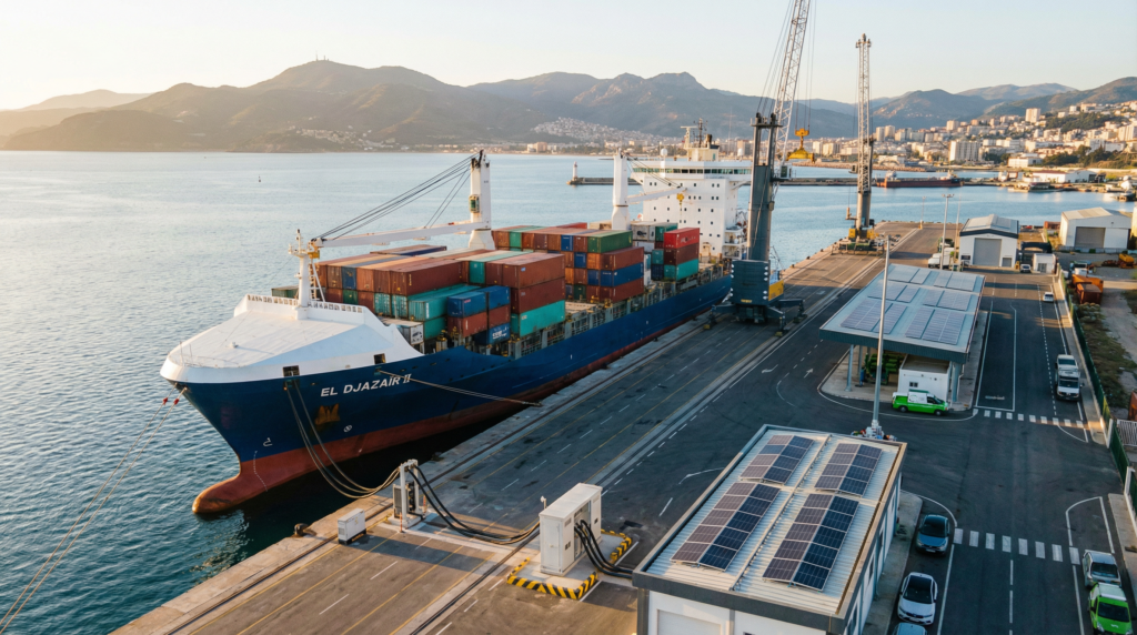 L’électrification des quais progresse avec une initiative au port d’Annaba