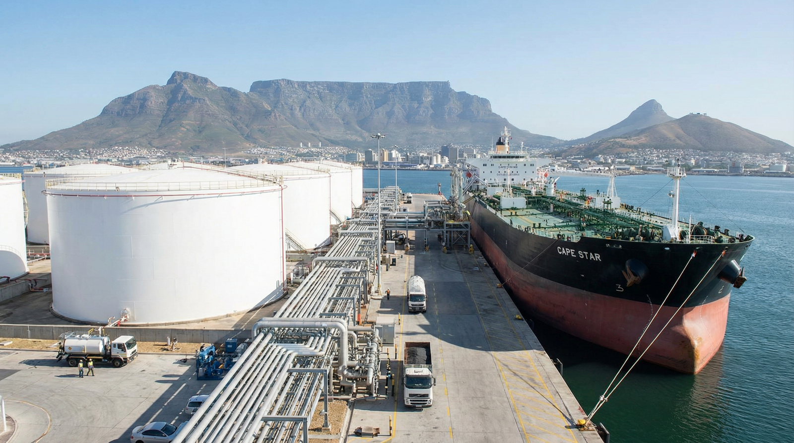 Afrique du Sud : le Cap attribue une concession de vrac liquide
