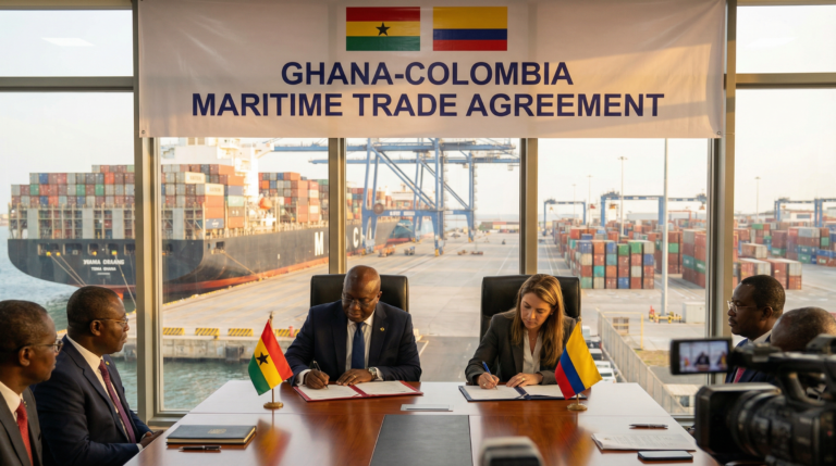 Lien Maritime Direct Ghana-Colombie