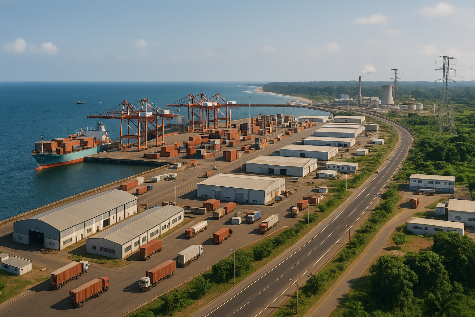 Kribi confirme sa montée en puissance comme plateforme industrialo-portuaire