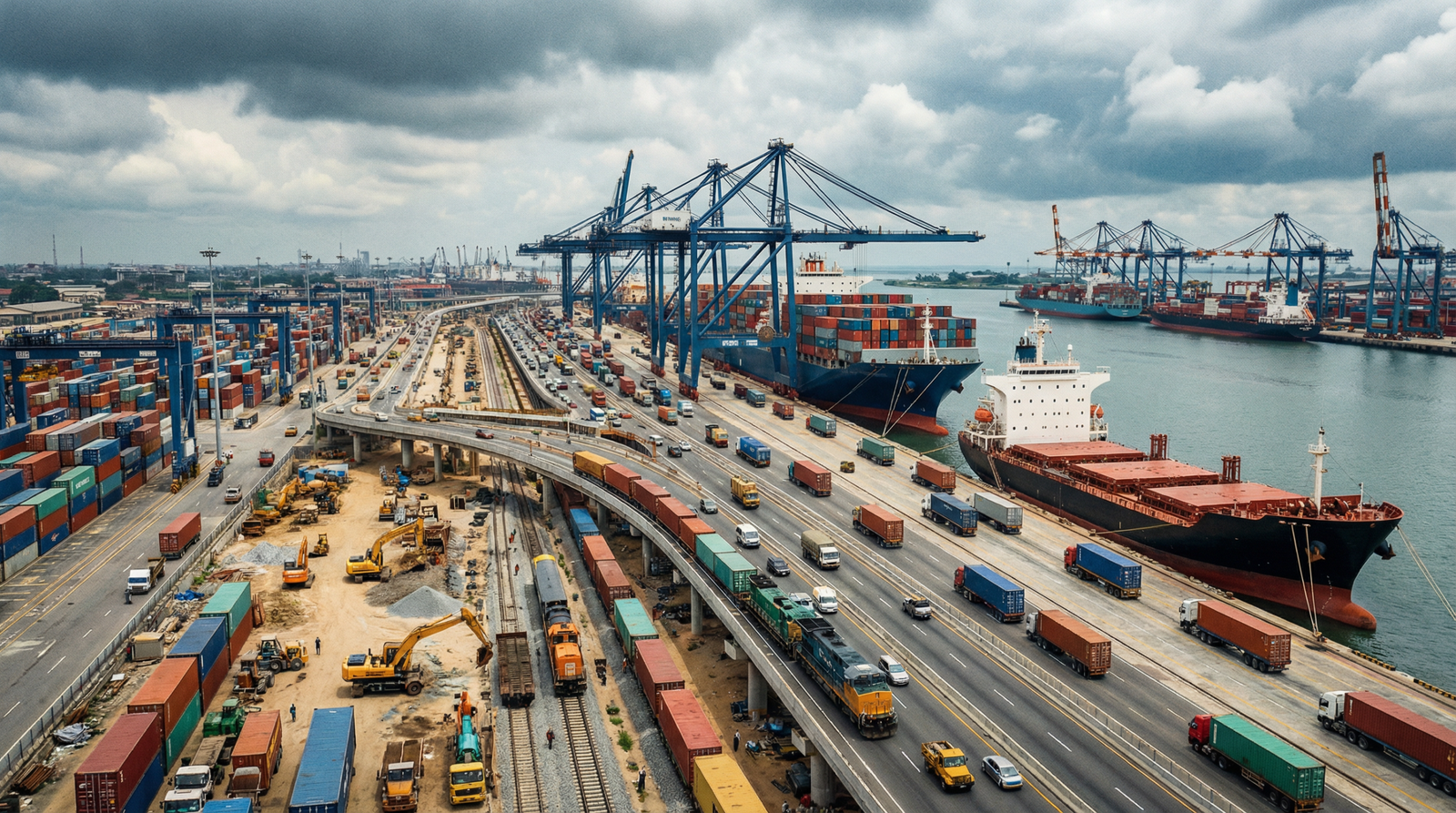 Le Nigeria obtient 746 millions de livres britanniques pour moderniser Apapa et Tin Can Island