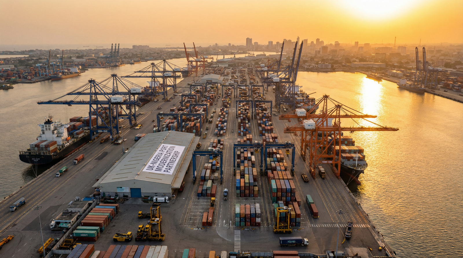 Nigeria et Royaume-Uni signent un accord de 746 millions de livres pour moderniser les ports de Lagos