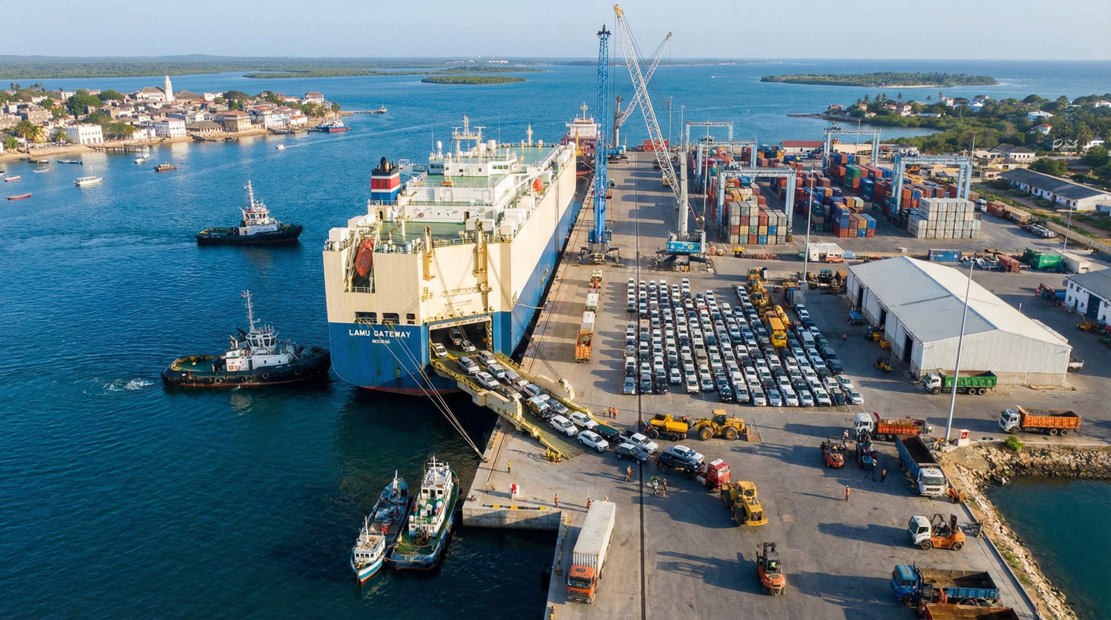 Lamu devient un port de report face aux perturbations du trafic maritime vers le Golfe