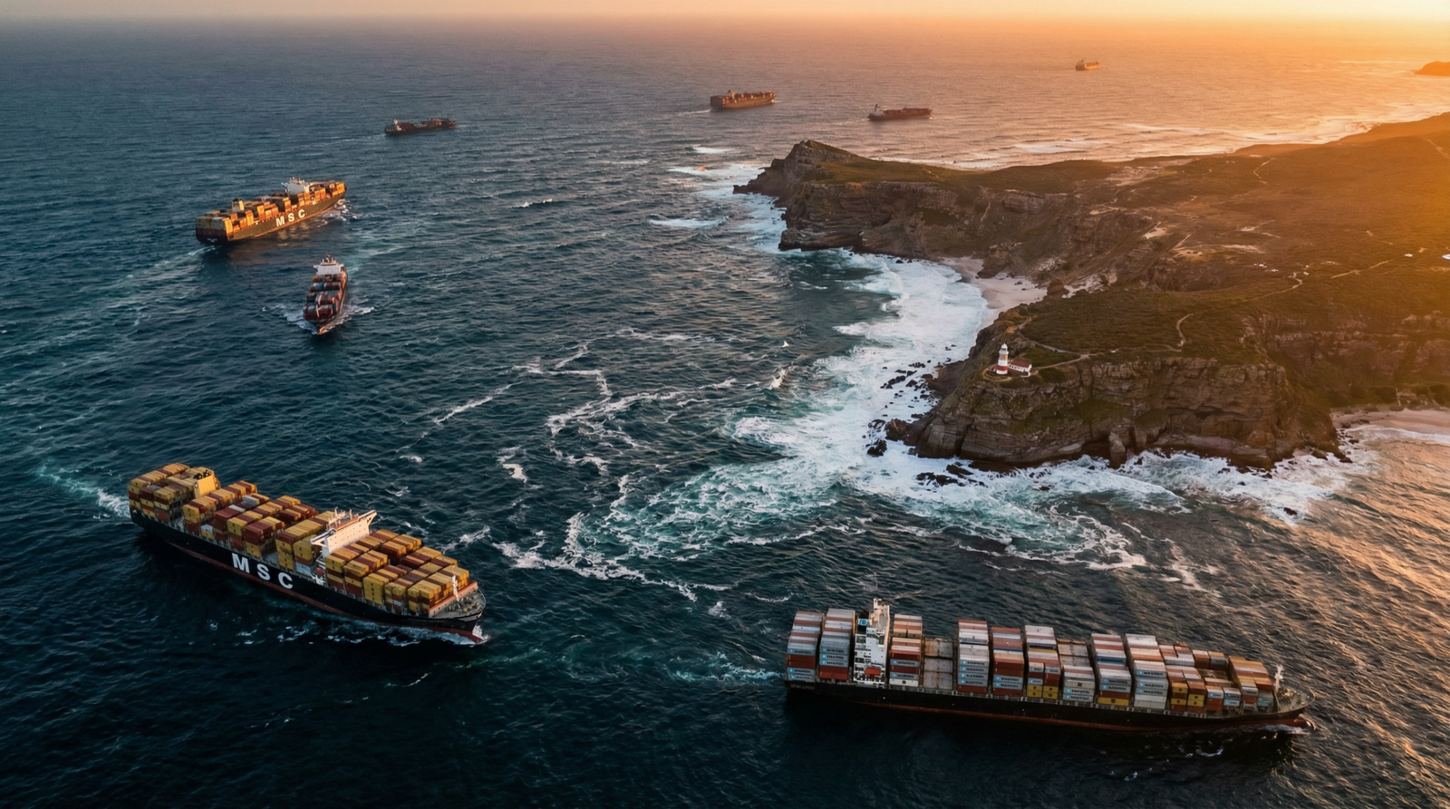 Les compagnies maritimes invoquent une règle du XIXe siècle pour rediriger les cargaisons vers les ports africains