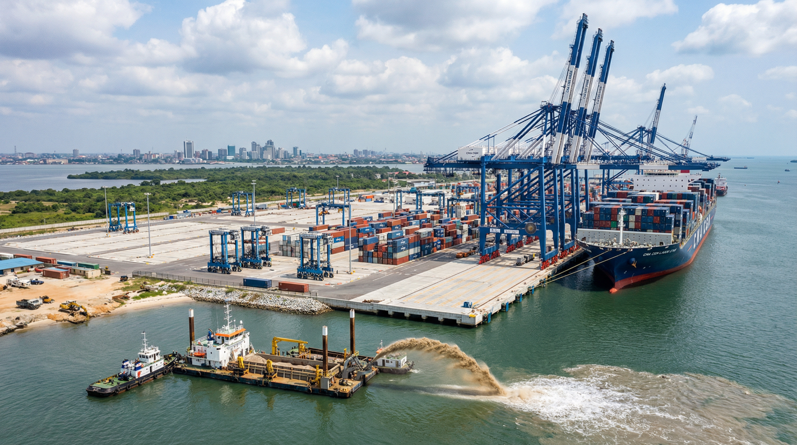 Nigeria : MSC sécurise un projet structurant à Snake Island, Lagos