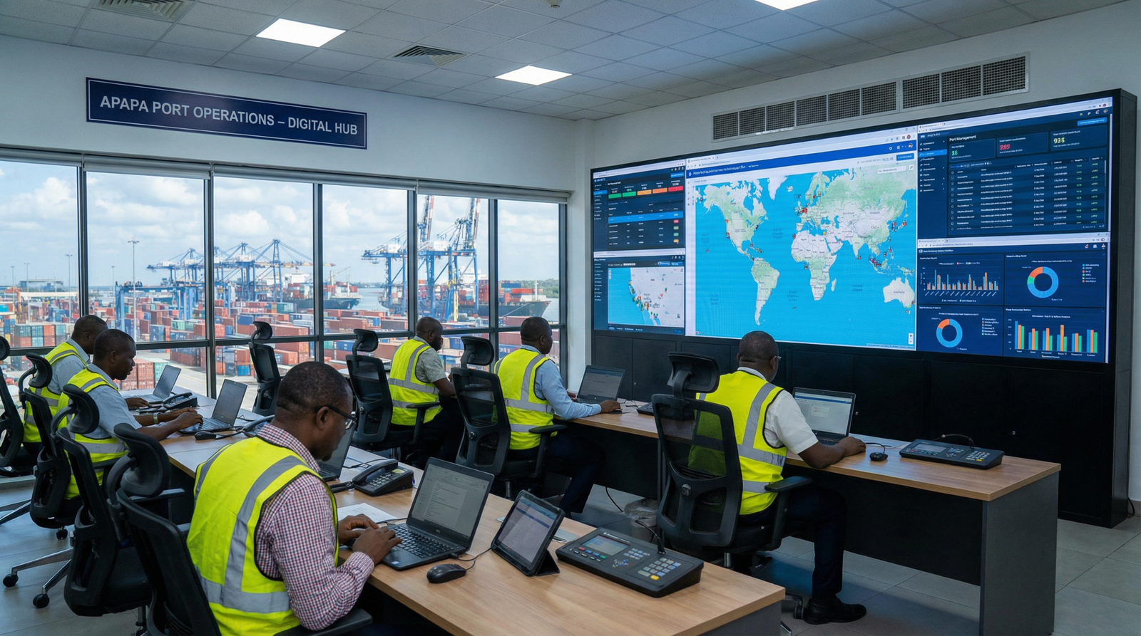 Le Nigeria Lance une Plateforme Numérique pour Moderniser ses Ports