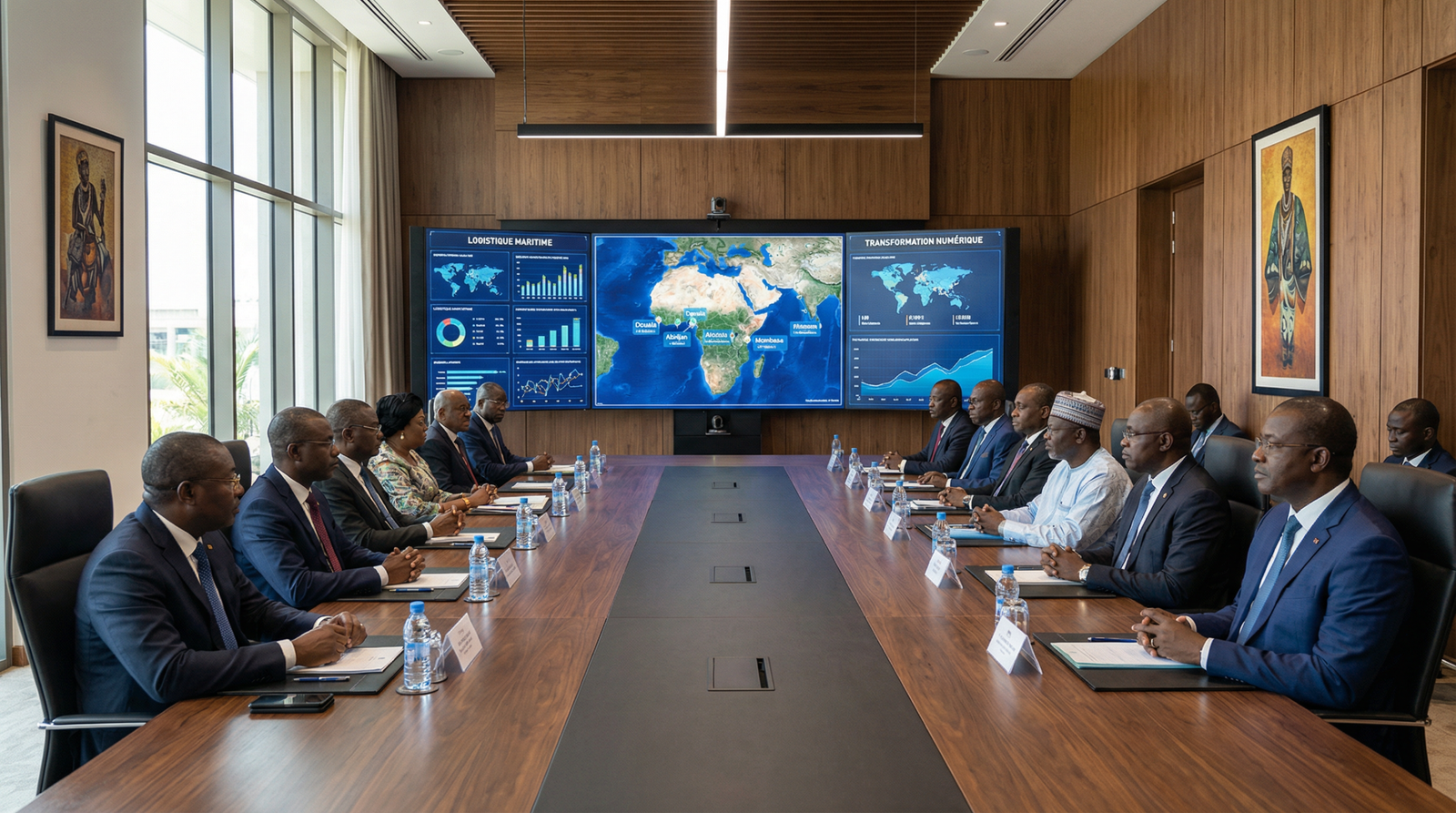 À Yaoundé, les ports d’Afrique de l’Ouest et du Centre débattent digitalisation et gouvernance