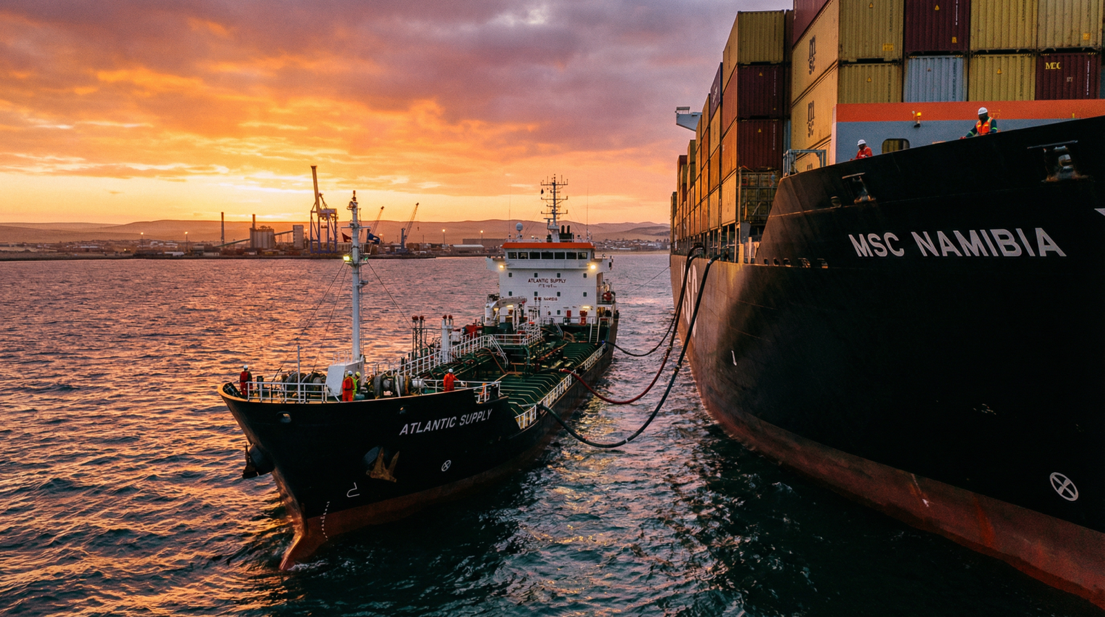 La demande de soutage explose en Afrique face aux navires détournés