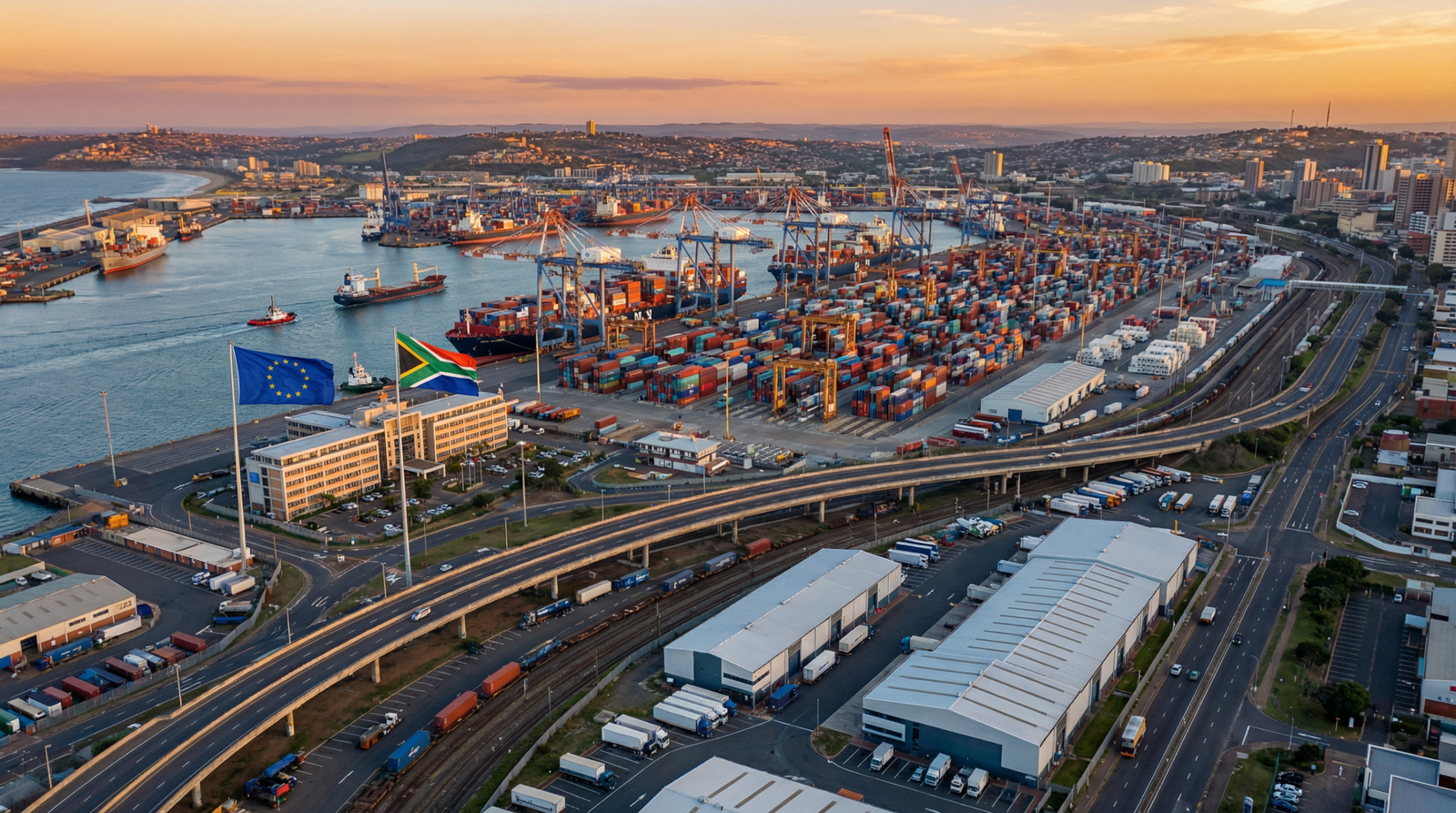 L'UE place le port de Durban au cœur de sa stratégie commerciale avec l'Afrique