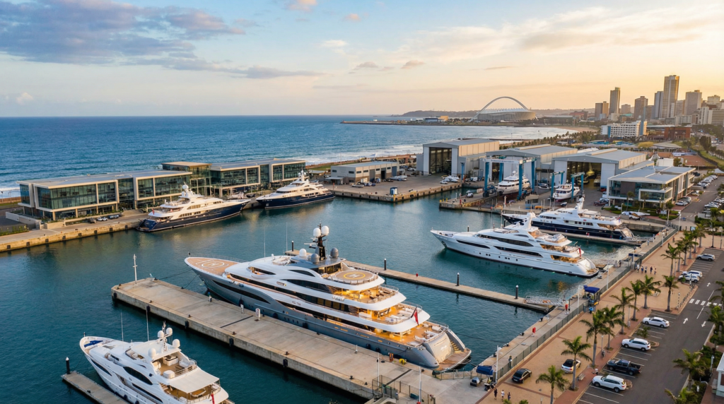 Durban hub superyacht - Premier hub Afrique