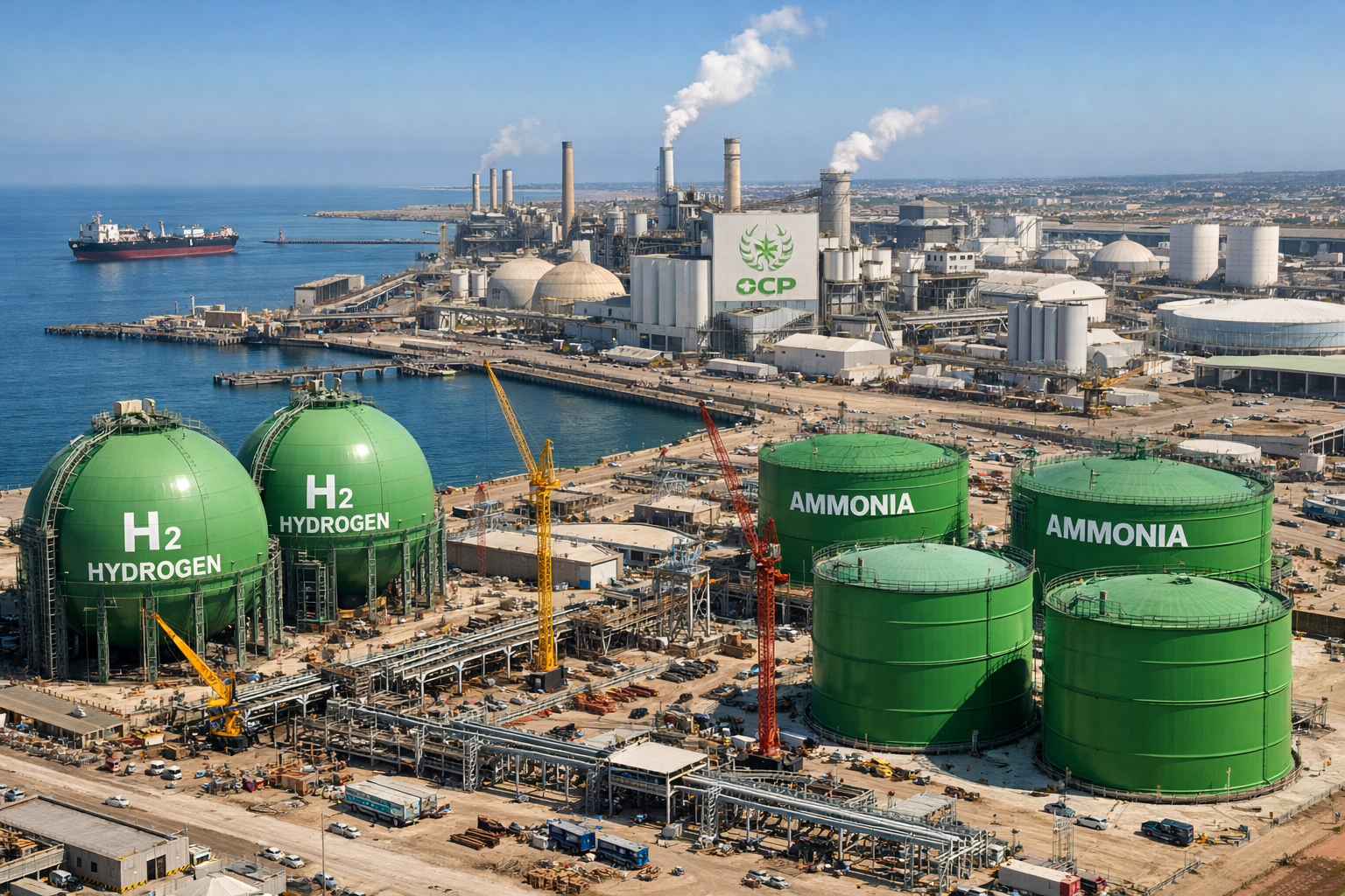 Maroc : Décryptage du projet d'extension Green Basin au Port de Jorf Lasfar