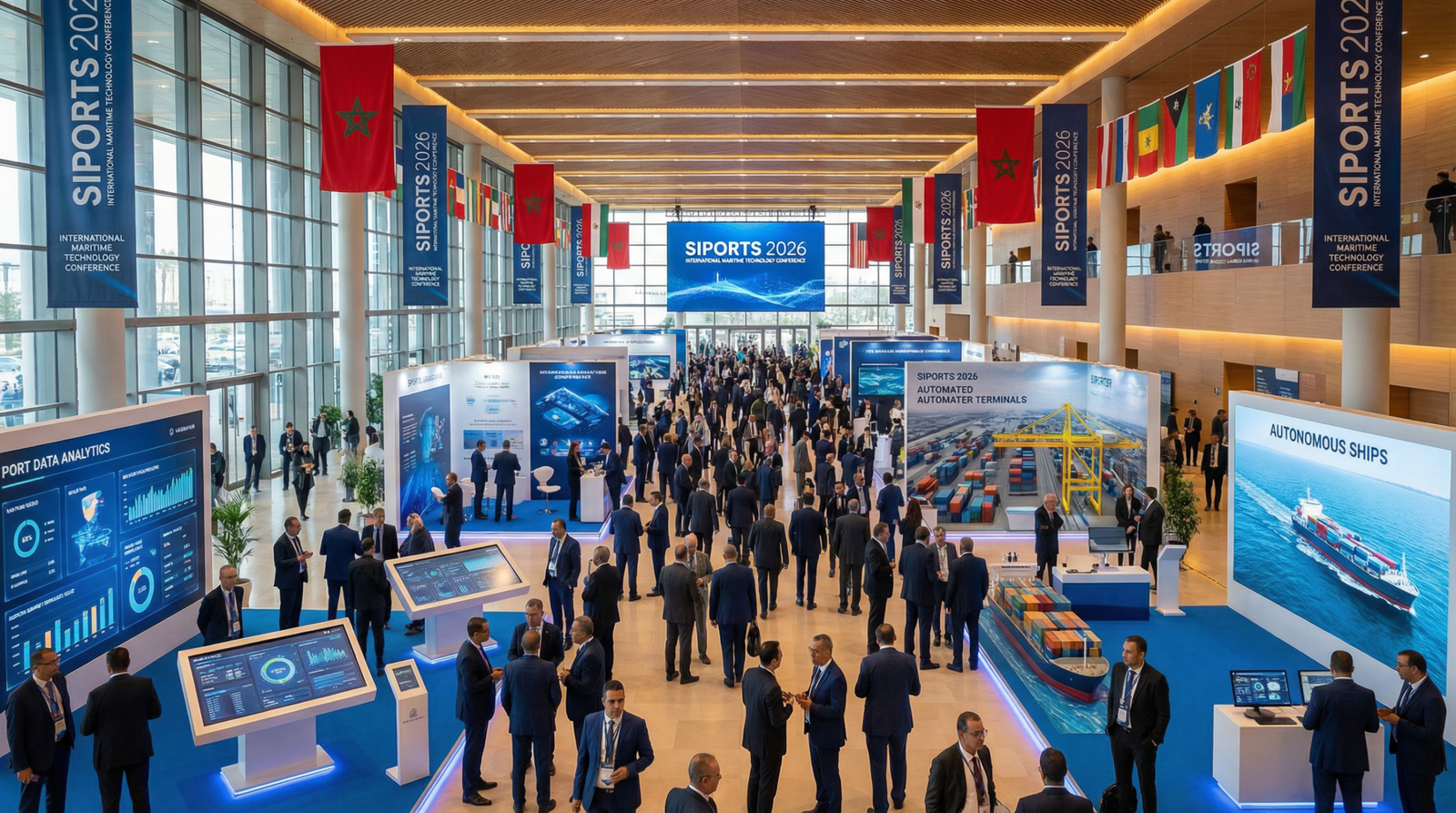Le Maroc mise sur le digital pour renforcer la compétitivité portuaire au SIPORTS 2026