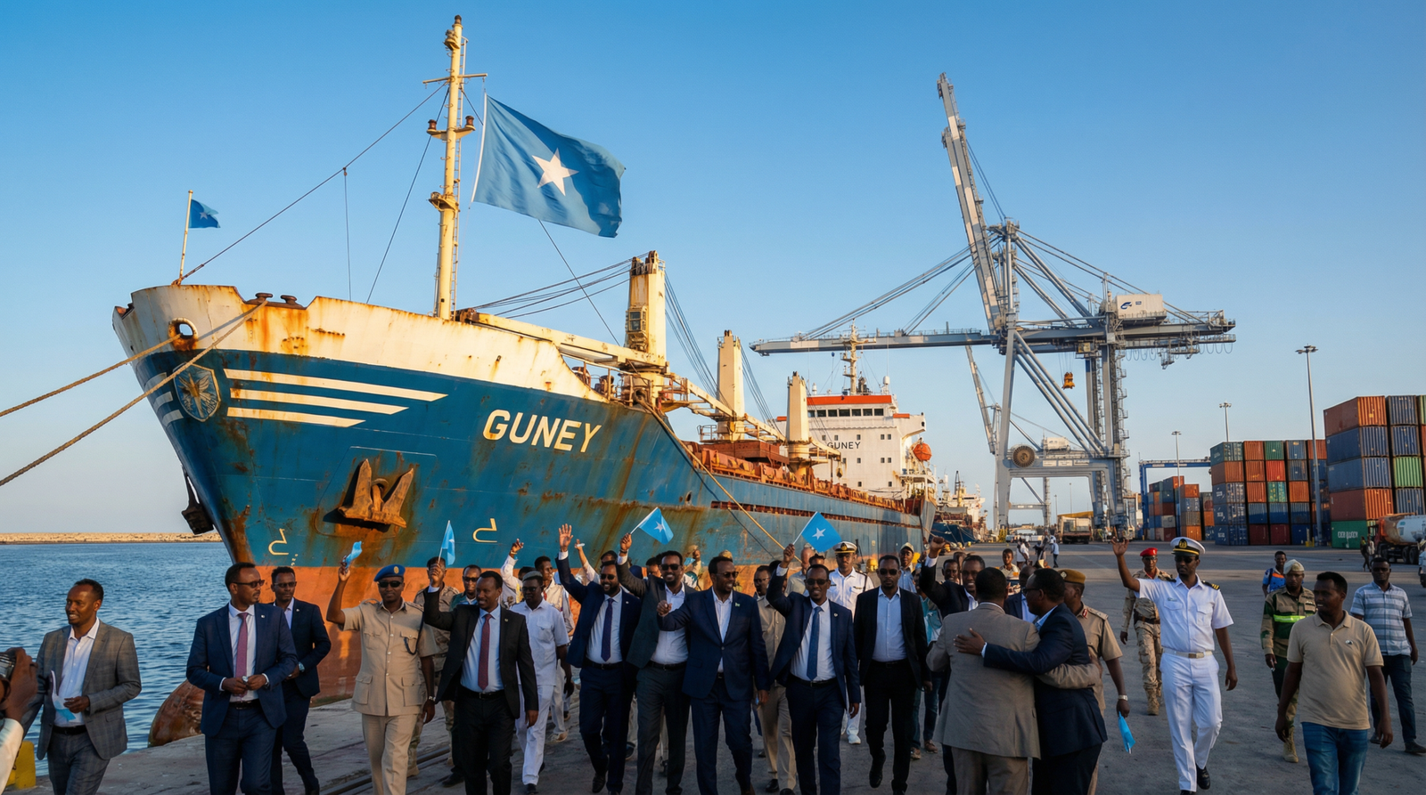 La Somalie enregistre son premier navire sous pavillon national depuis plus de 30 ans